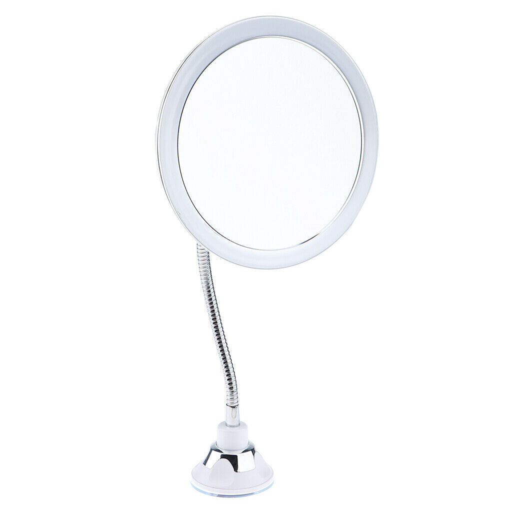 2x Shower Cosmetic Shaving Suction Makeup Mirror 10x Magnification 360Swivel
