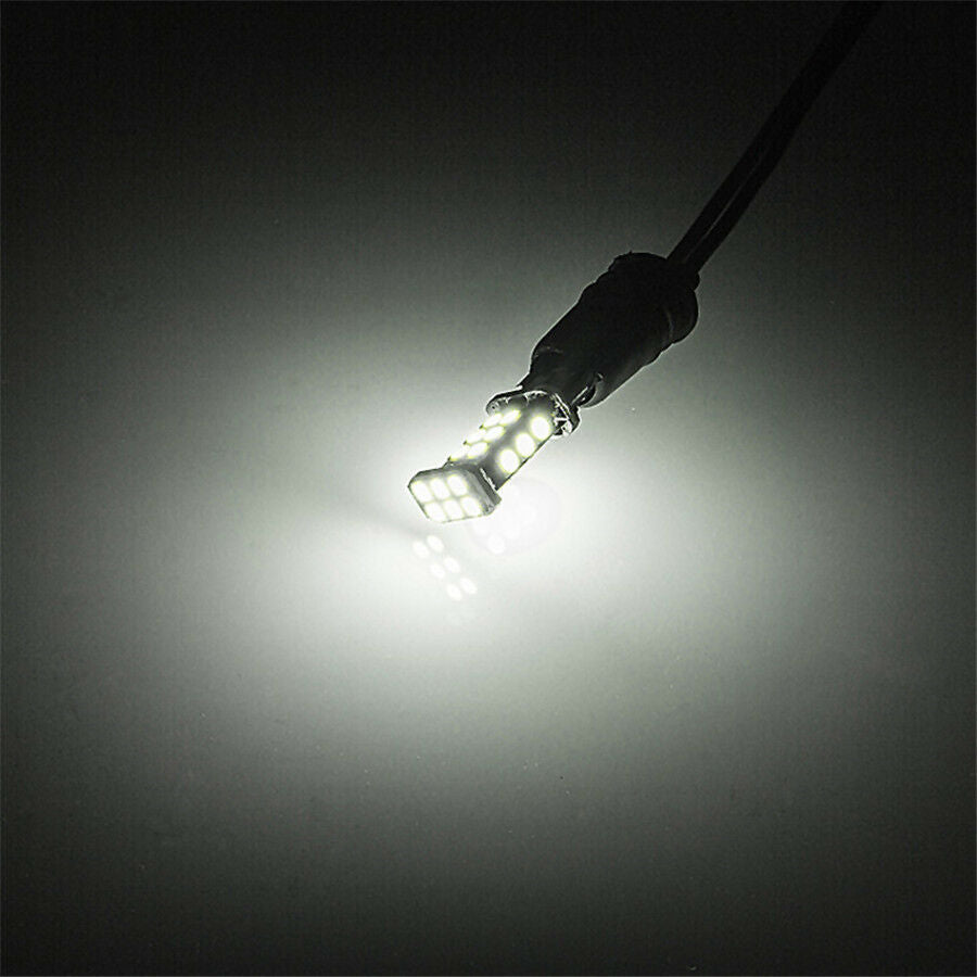 2pcs T15 White 24SMD LED Bulbs Exclusively Designed for Backup Reverse Lights 5W