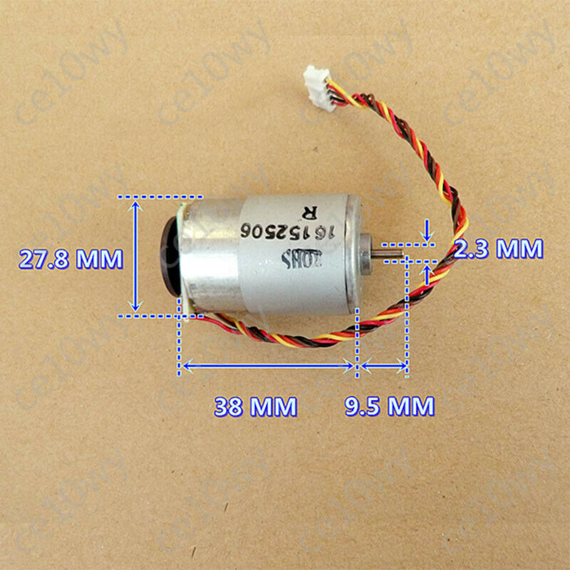 DC 12V-24V Motor 10800RPM 385 Electric Motor with Encoder Disk 14T 0.5M Gear