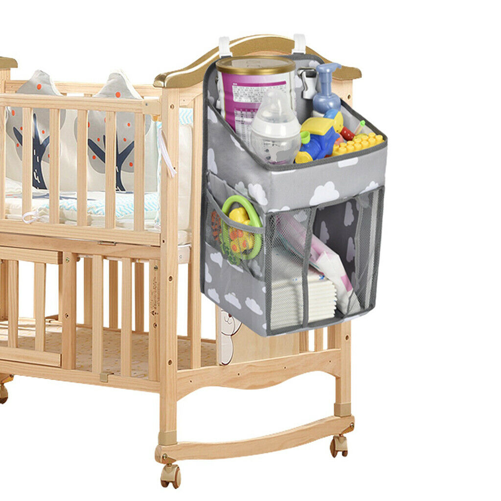 Baby Nursery Cradle Bed Diaper Change Hanging Rack Bracket