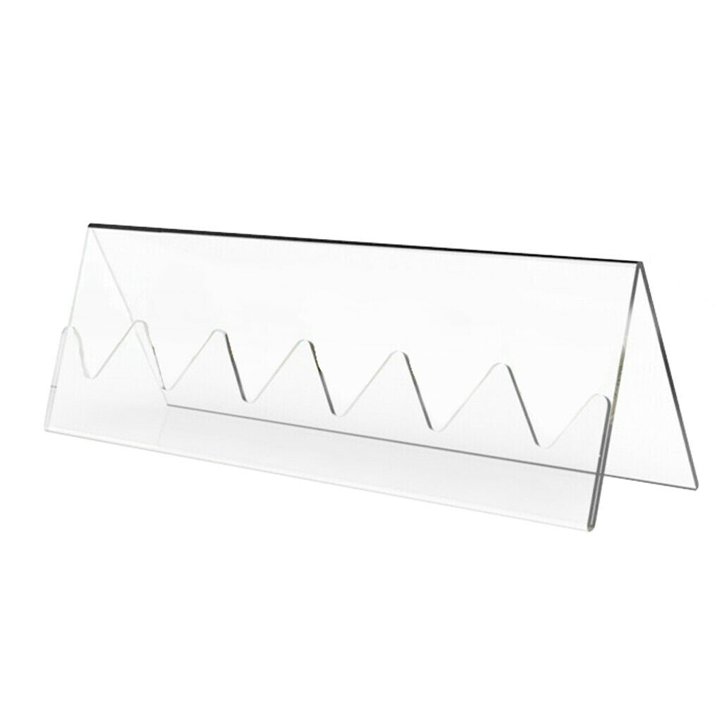 Coin Display Rack / Coin Collector Holder / Clear Acrylic Coin Display Stand