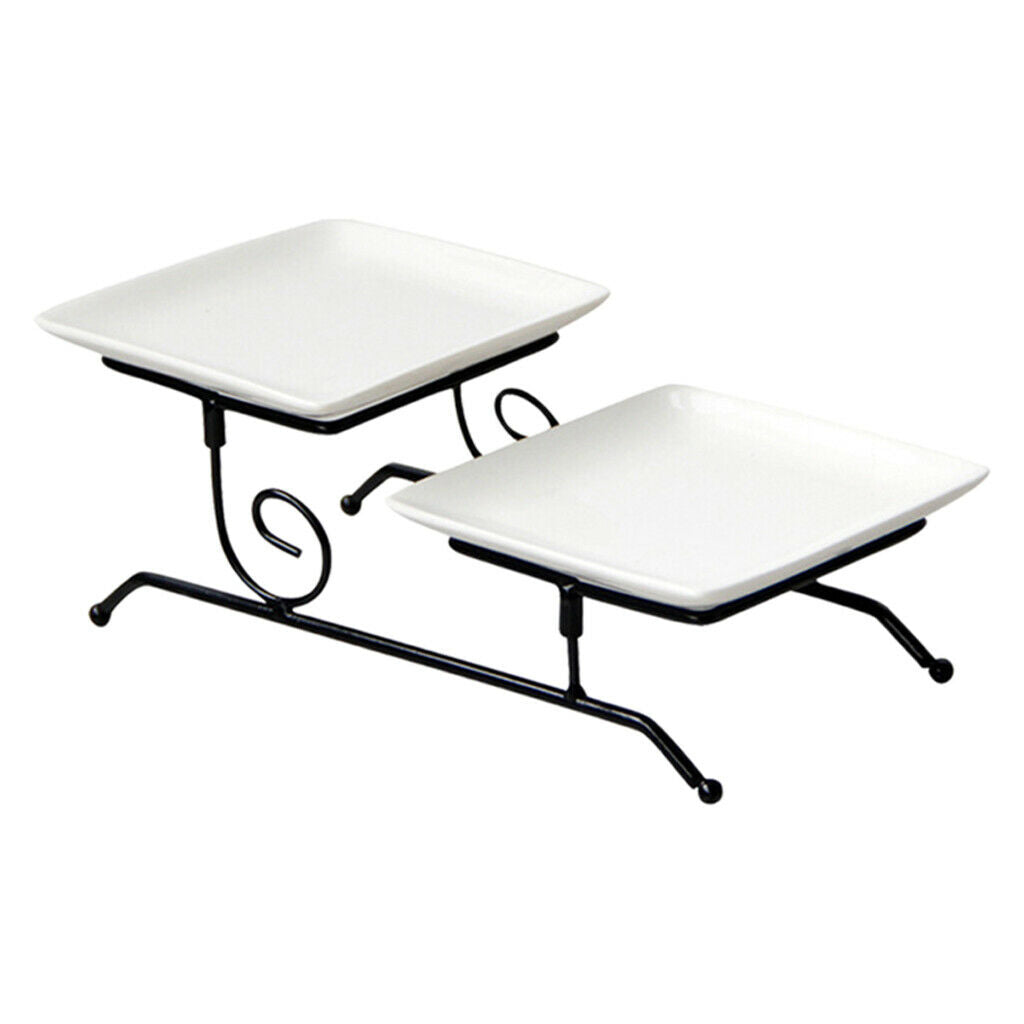 Table Cupcake Stand Pie Fruit Dining Display Plate Shelf Weedings Party