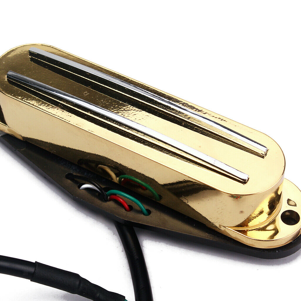 4 Conductor Dual Rail Humbucker Pickup for ST Electric Guitar Bass Parts