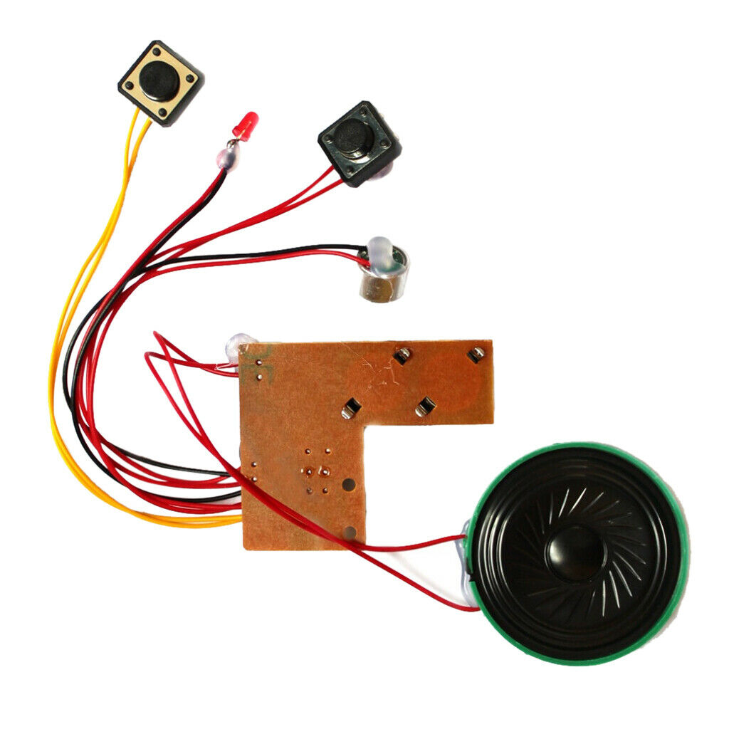 10 seconds voice recording playback module mic sound audio with speaker