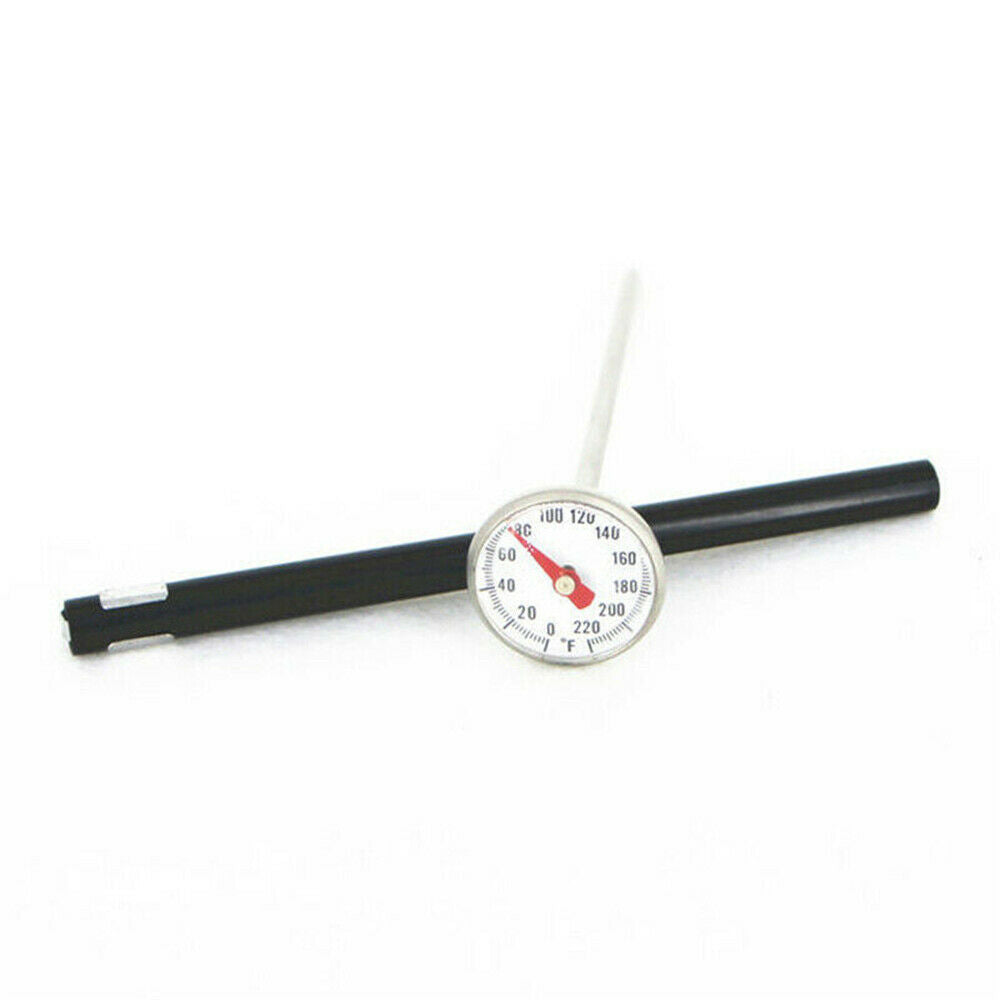 Stainless Steel BBQ Food Cooking Meat Coffee Milk Probe Thermometer Gauge Tool*1