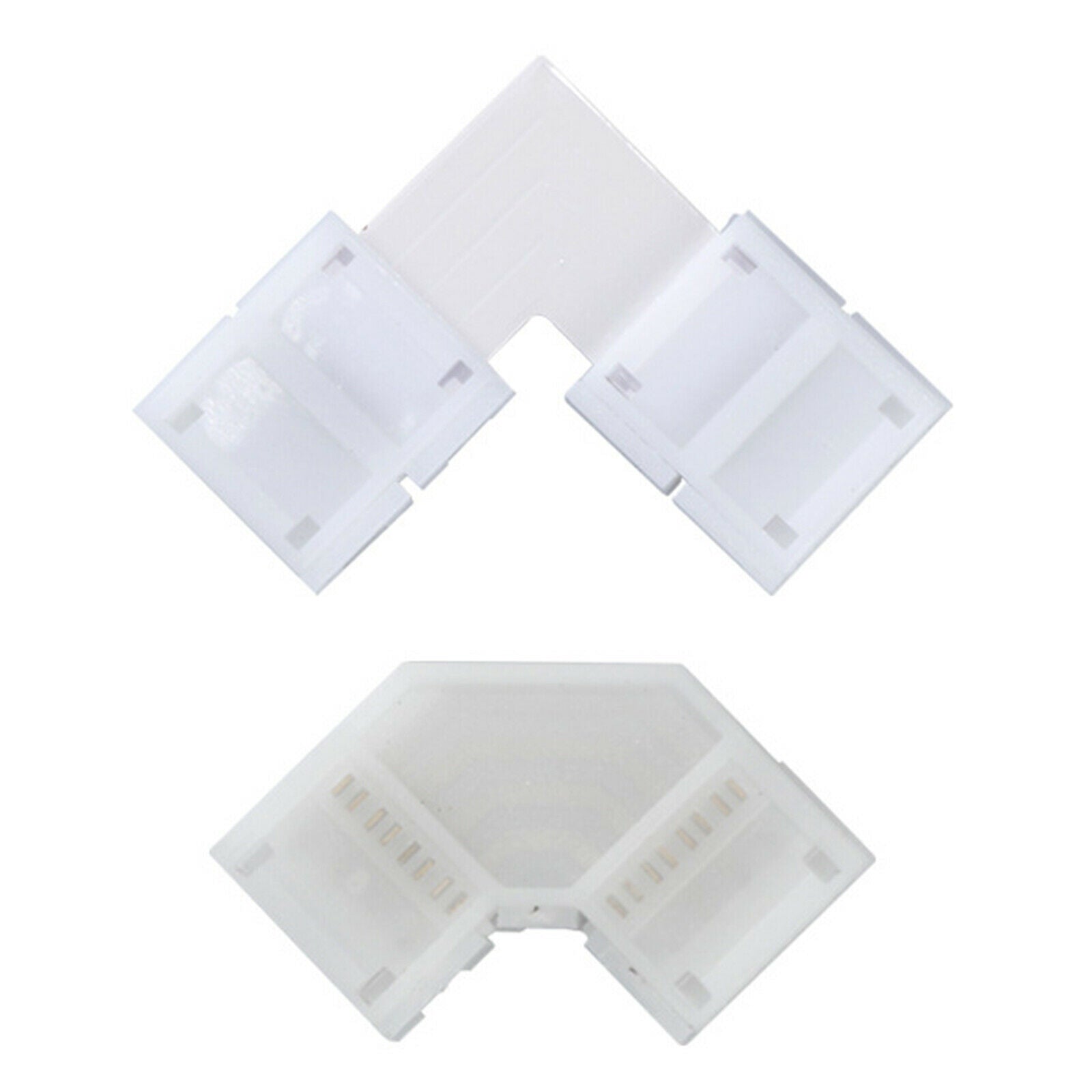5pcs LED Strip Light Corner Connectors RGB L Shape Adapters 90 Degree Joint