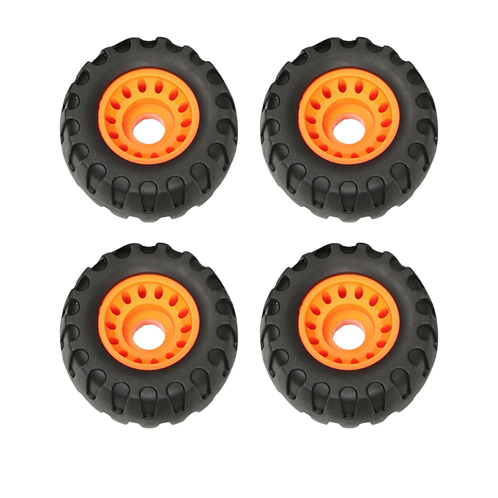 4 Pieces 75A Skateboard Wheels Cruising Longboard Wheel Roller Parts Black