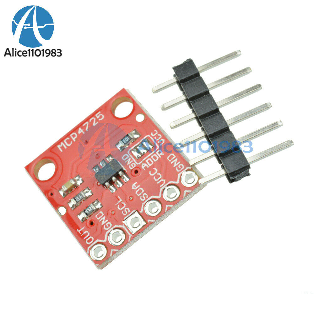 10PCS MCP4725 I2C DAC Breakout Development Board module 12Bit Resolution