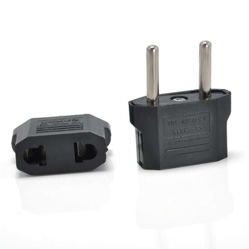 5X US/USA to European Euro EU Travel Charger Adapter Plug Outlet Converter NEW