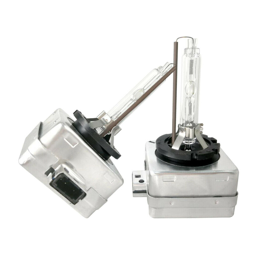 1Set D1S 4300K Brilliant Warm White HID Headlight Replacement Light Bulb