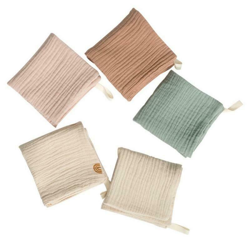 3 Pcs Baby Washcloths Newborn Saliva Towel Handkerchief Burp Face Wipe Accessory