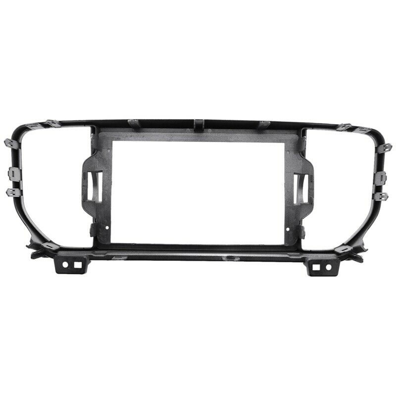 9 Inch Car DVD Fascia Trim Kit 2 Din Fascia Audio Fitting Adaptor Fascia e forD3