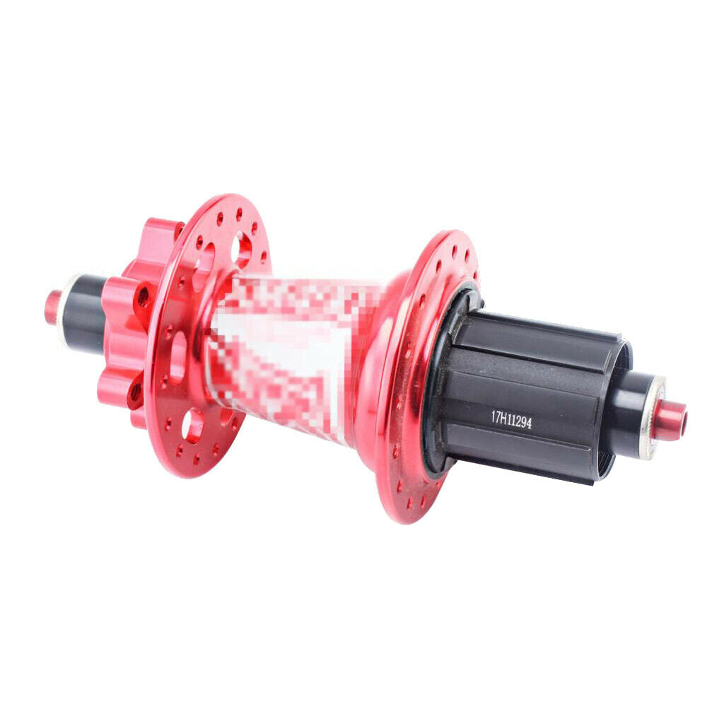 Bike 12 to 9mm Thru Axle Quick Release Hub Conversion Skewer Adapter 142 Red