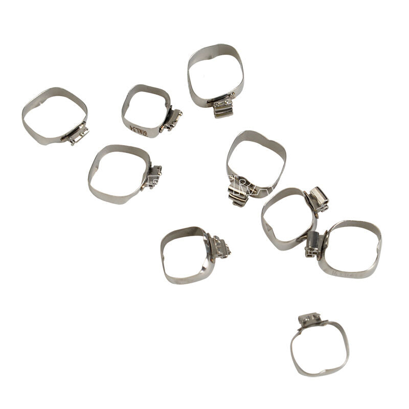 340pcs Dental Orthodontic 1st Molar Roth.022 Band Buccal Tubes Convertible U3/L2