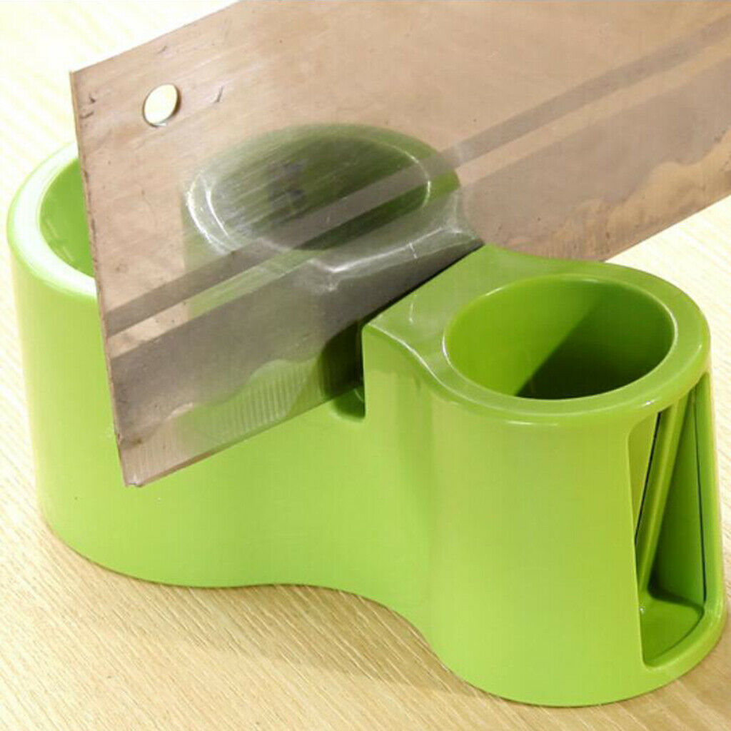 Dual-head Cutter Spaghetti Veggie Maker Vegetable Slicer w/Sharpener Green