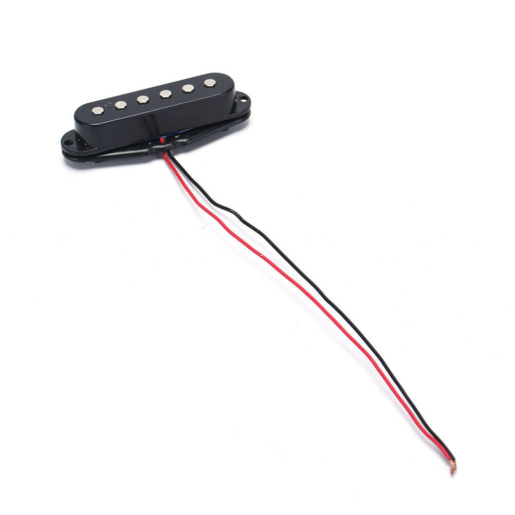 1pc Black Single Coil Sound Pickup for 6 Strings Electric Guitar Harmonious V IA