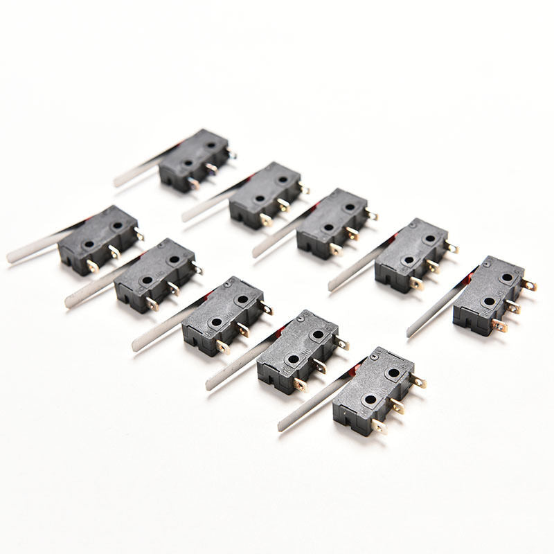 New 10PCS Tact Switch KW11-3Z 5A 250V Microswitch 3PIN Buckle Gif.l8