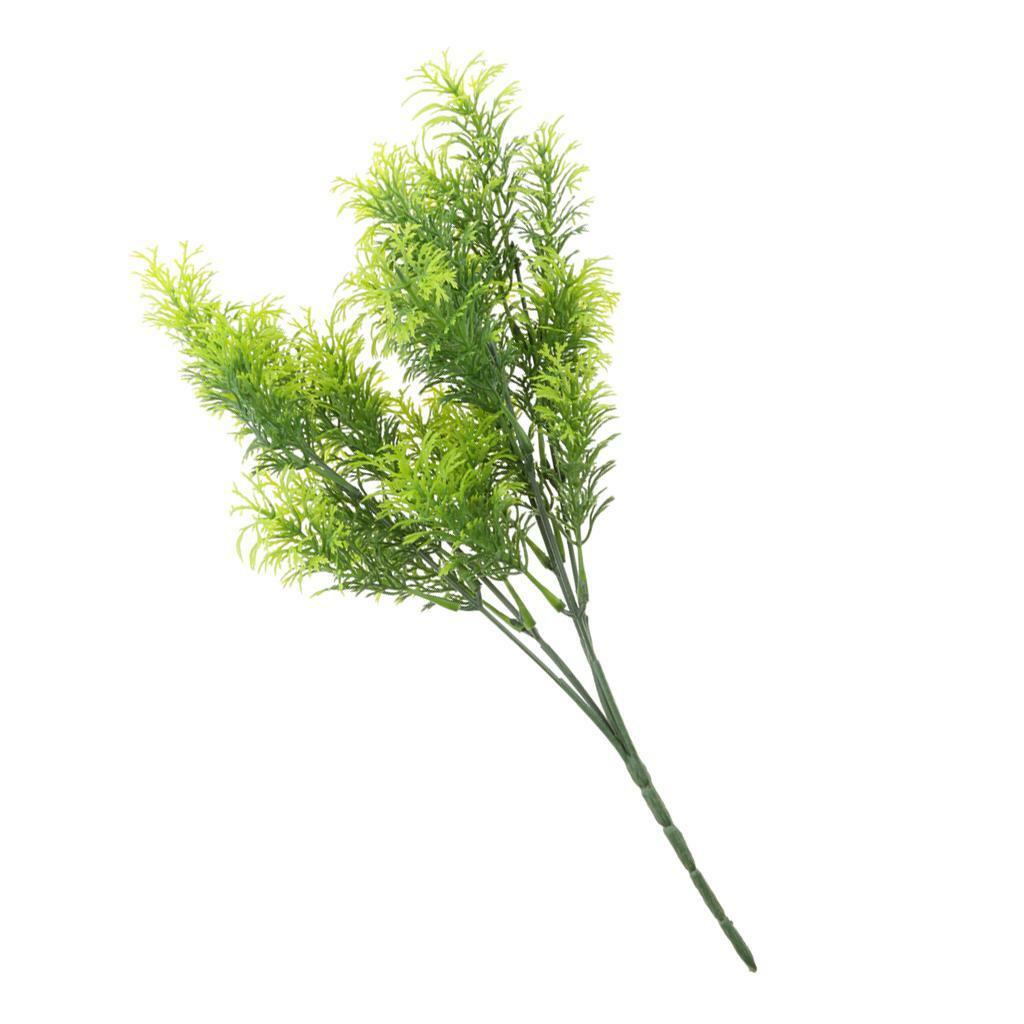 6x Artificial 30cm Plastic Cedar Tree Indoor Decorative Outdoor Realistic