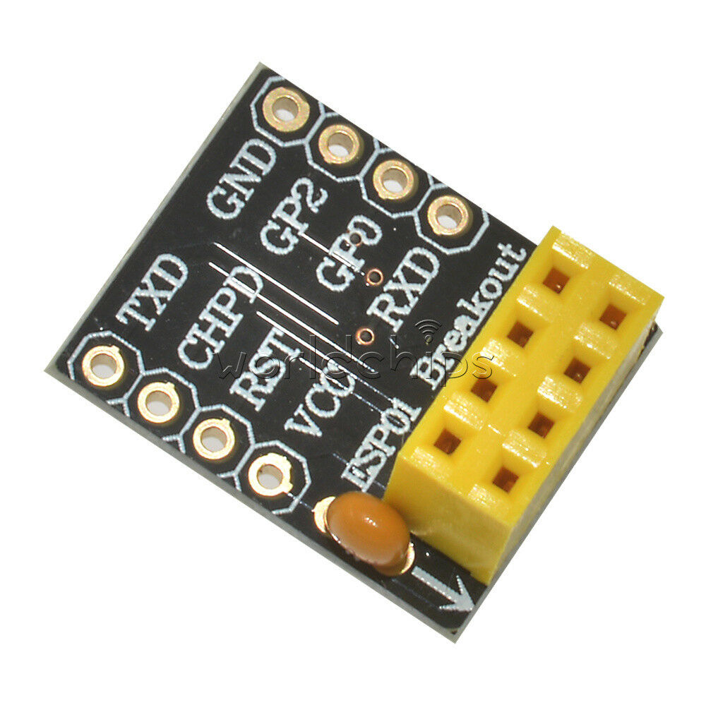 5PCS ESP8266 ESP-01/01S Breadboard Adapter for Wifi Transceiver Module Breakout