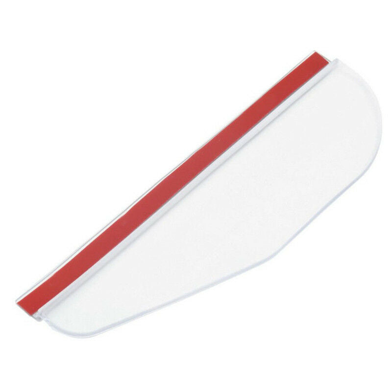 1 Pair Car Rearview Mirror Rain Water Rainproof Eyebrow Cover Side Shield AT Tt