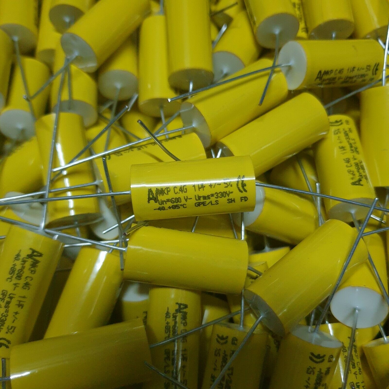 10PCS NEW KEMET ARCOTRONICS C4G 1uF 600V 5% AXIAL HIEND MKP CAPS!C4GAHUC4100AA0J