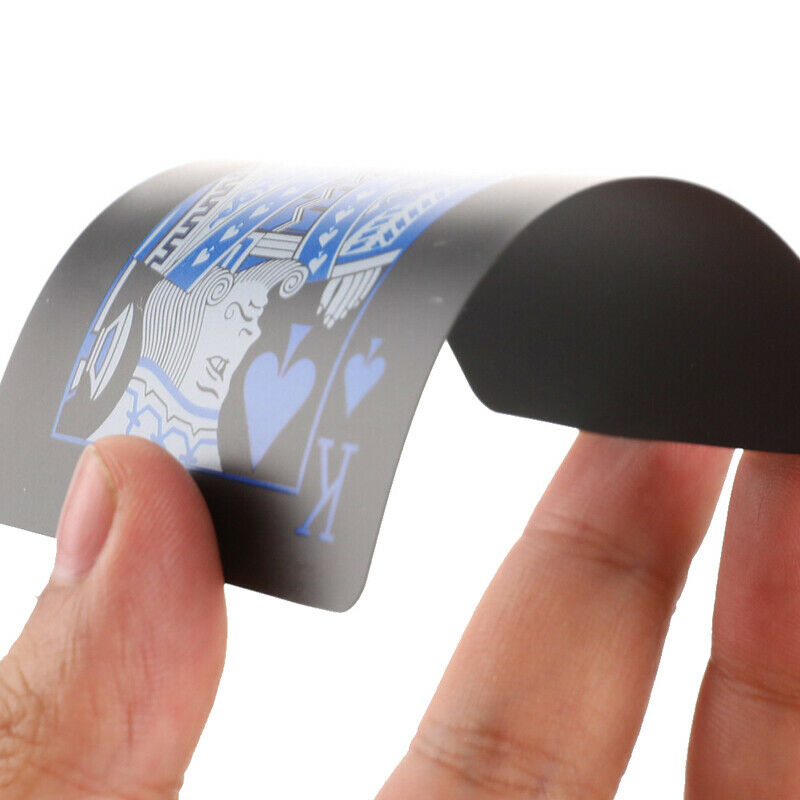 Waterproof PVC Playing Cards Poker Plastic Board Game Poker For F.l8