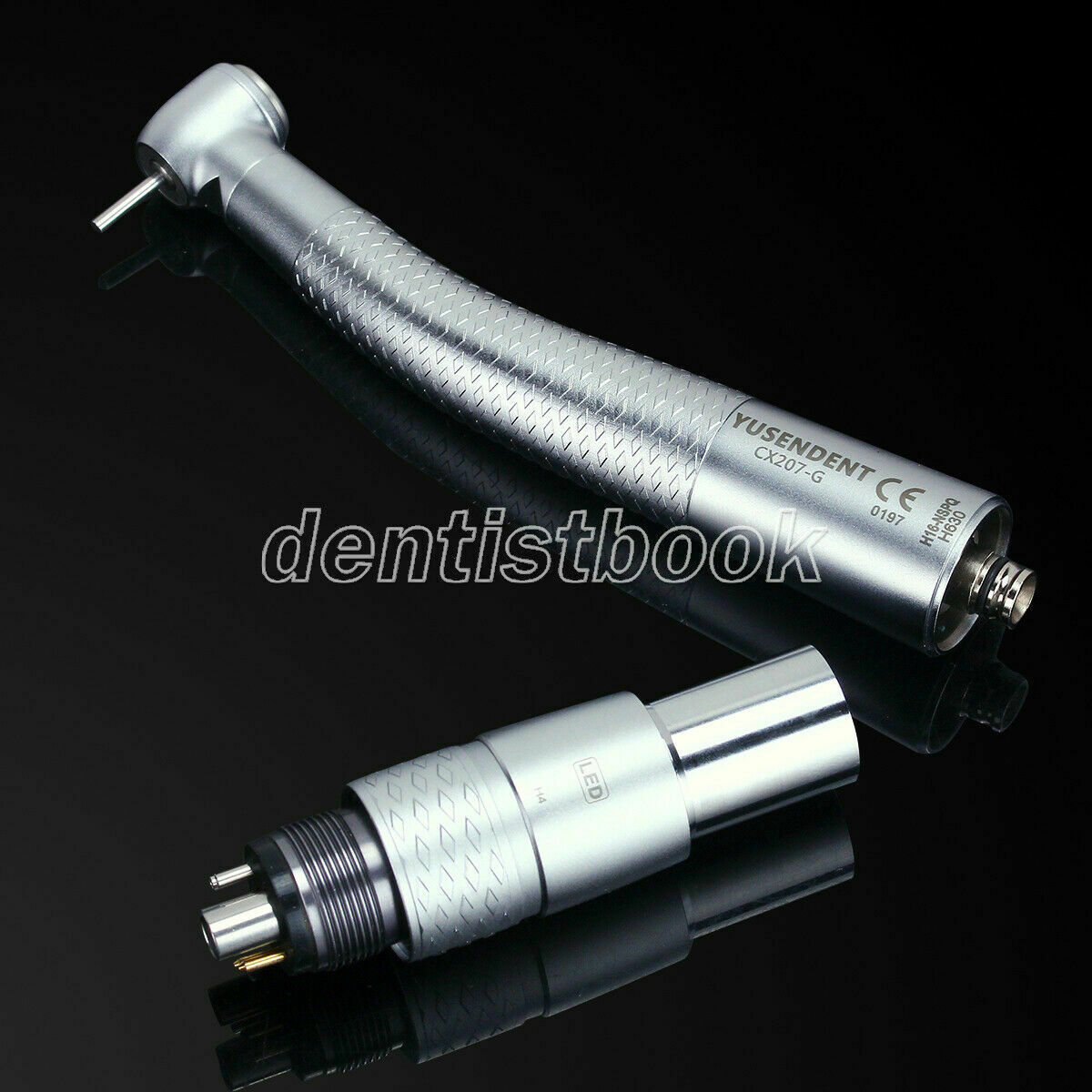 Dental Fiber Optic LED in Quick Coupling Ceramic Bearings High speed Handpieces