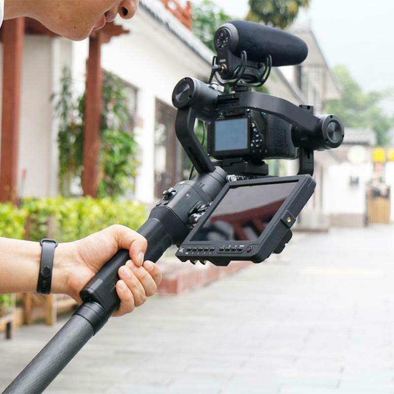 Carbon Fiber Extension Pole Extendable Handheld Stick for Ronin S/Zhiyun/Feiyu