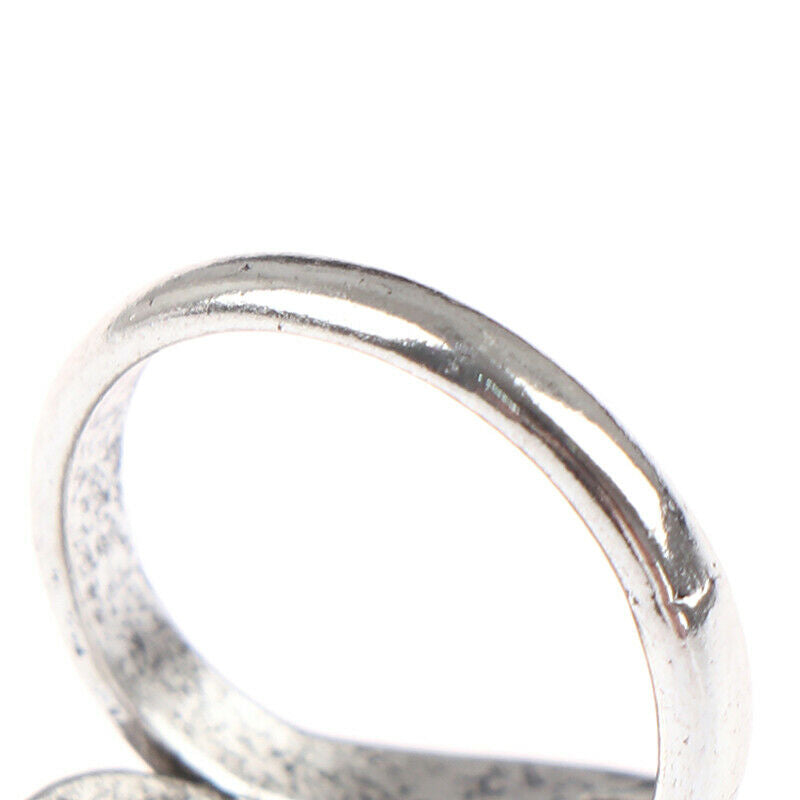 1X Adjustable Knitting Loop Crochet Loop Knitting Fish Ring Accessor.l8