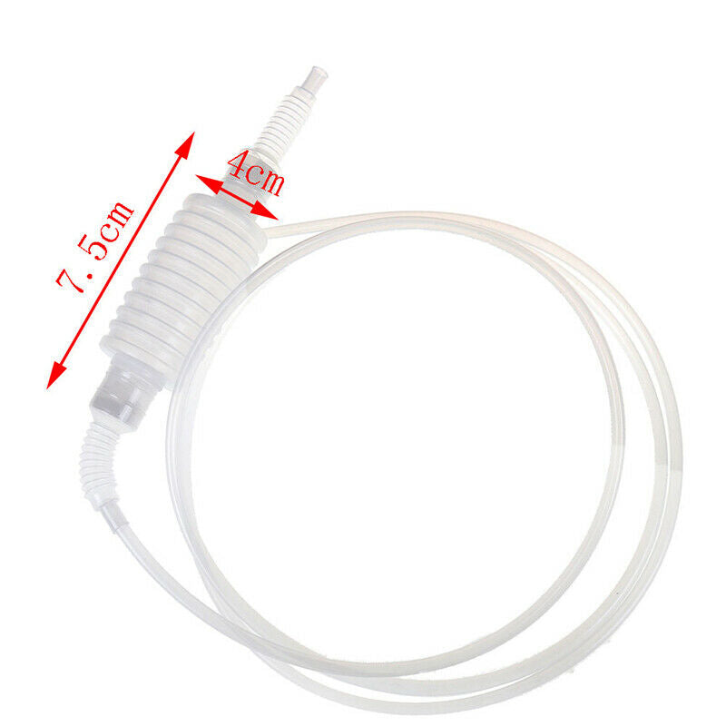 Plastic Syphon liquid Siphon hose Fuel Liquid Transfer Pump Manual Hom E tnT Tt
