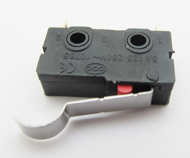 1pc 20x10mm MINI Micro "R"  Hooked Lever Switch Open/Close 5A