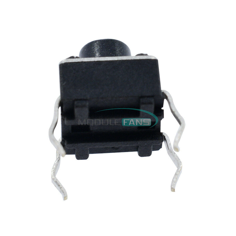 100Pcs 4Pin Tact Switches 6 X 6 X 5mm Tactile Touch Push Button Switch New
