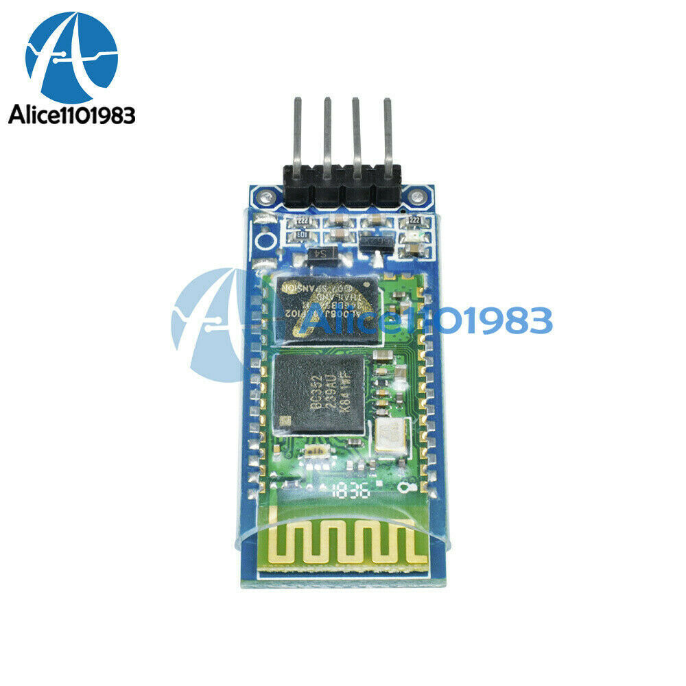 5PCS Wireless Serial 6 Pin Bluetooth RF Transceiver Module HC-05 RS232
