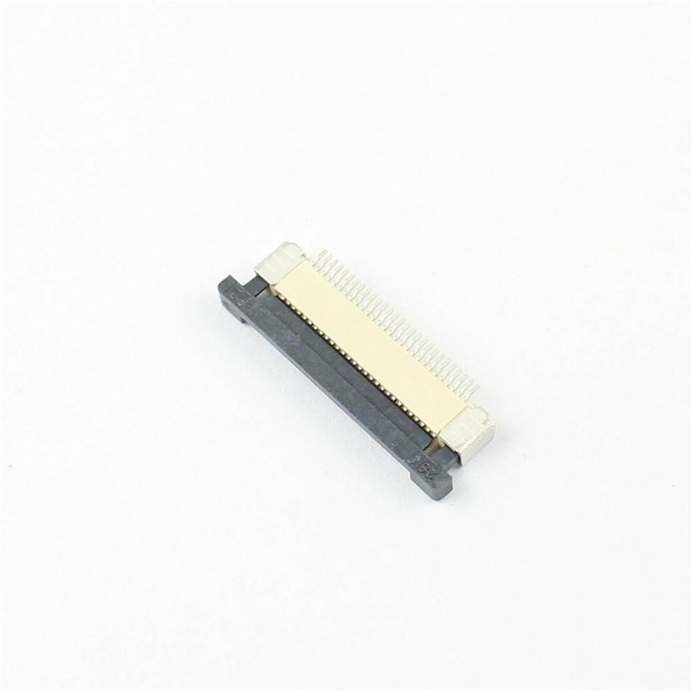 10Pcs FPC FFC 0.5mm Pitch 28 Pin Drawer Type Flat Cable Connector Top Contact