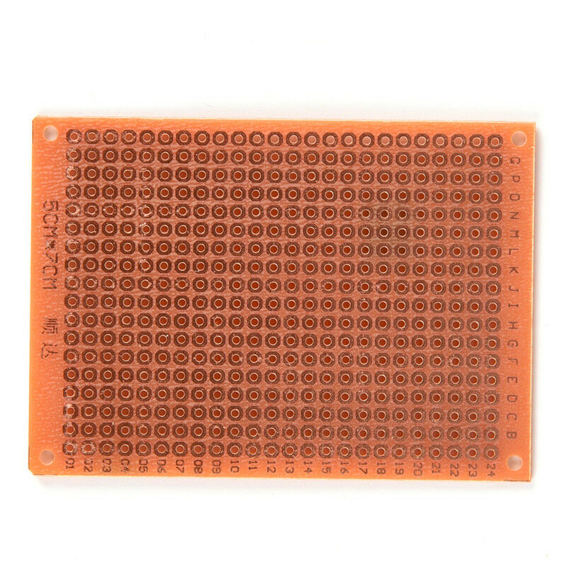 10Pcs 5 x 7cm DIY Prototype Paper PCB Fr4 Universal Board Prototyping PCB Ki SJ