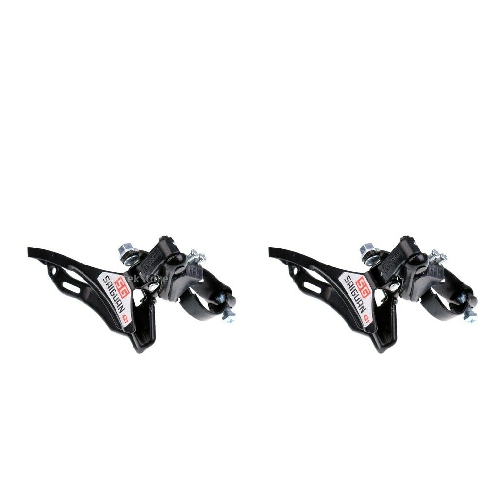 2pcs Metal Mountain Bike 31.8mm Front Gear Derailleur Pull Replacement