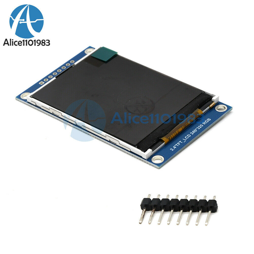 2.4 inch TFT LCD Color Screen SPI Serial Port module ILI9341 Driver 240X320