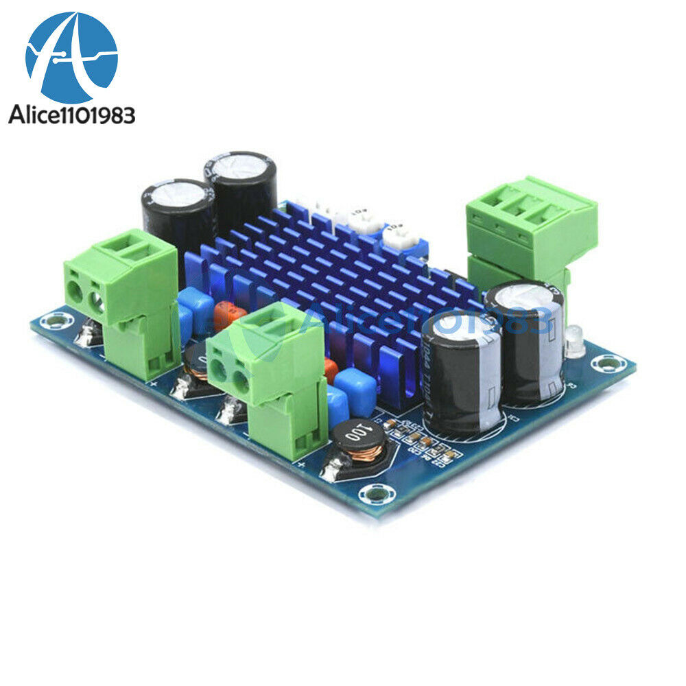 120W*120W TPA3116D2 Digital Power Amplifier Board 8-28V Audio Amp Module