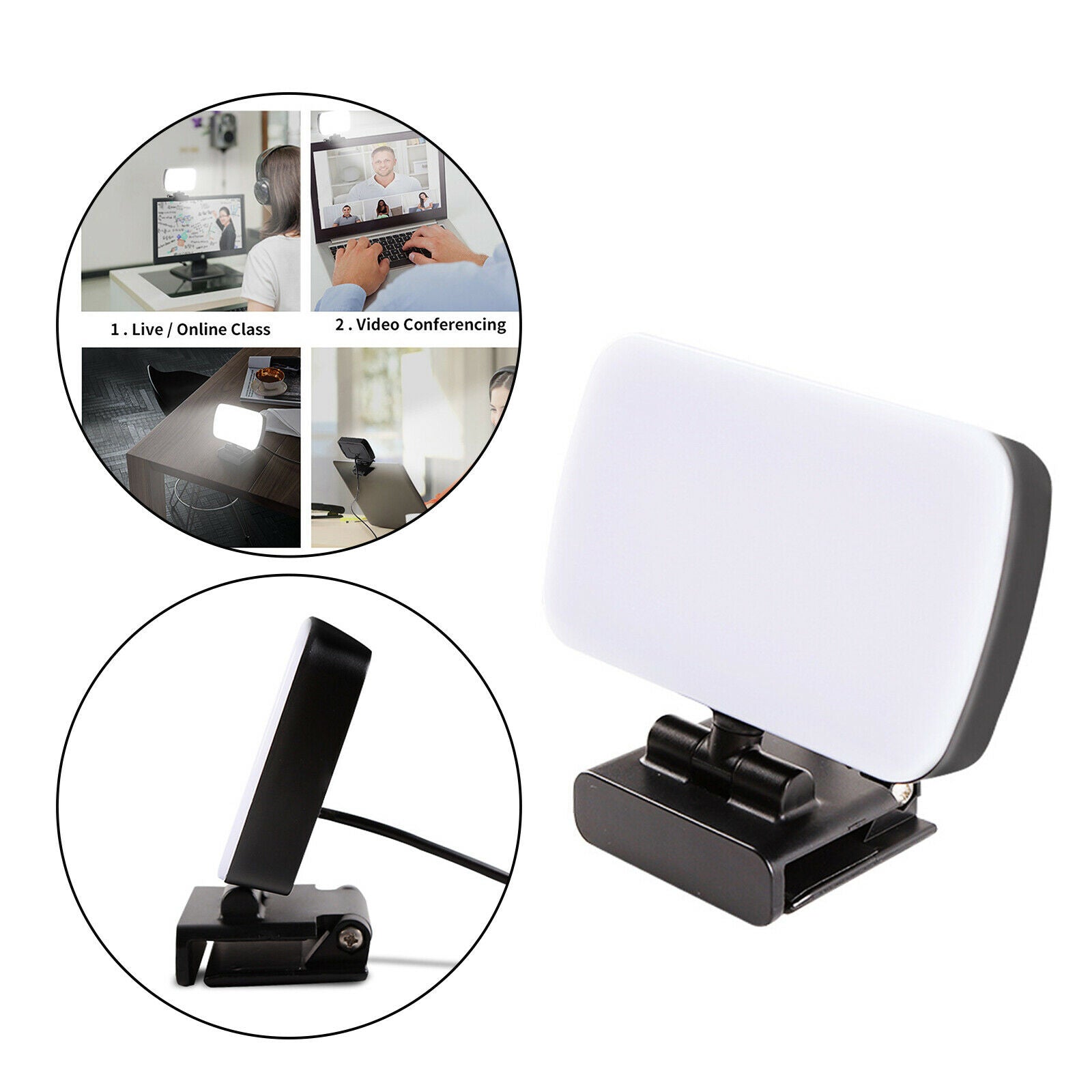 LED Video Light Pocket Photo Light for Video Recording   Bright Photo