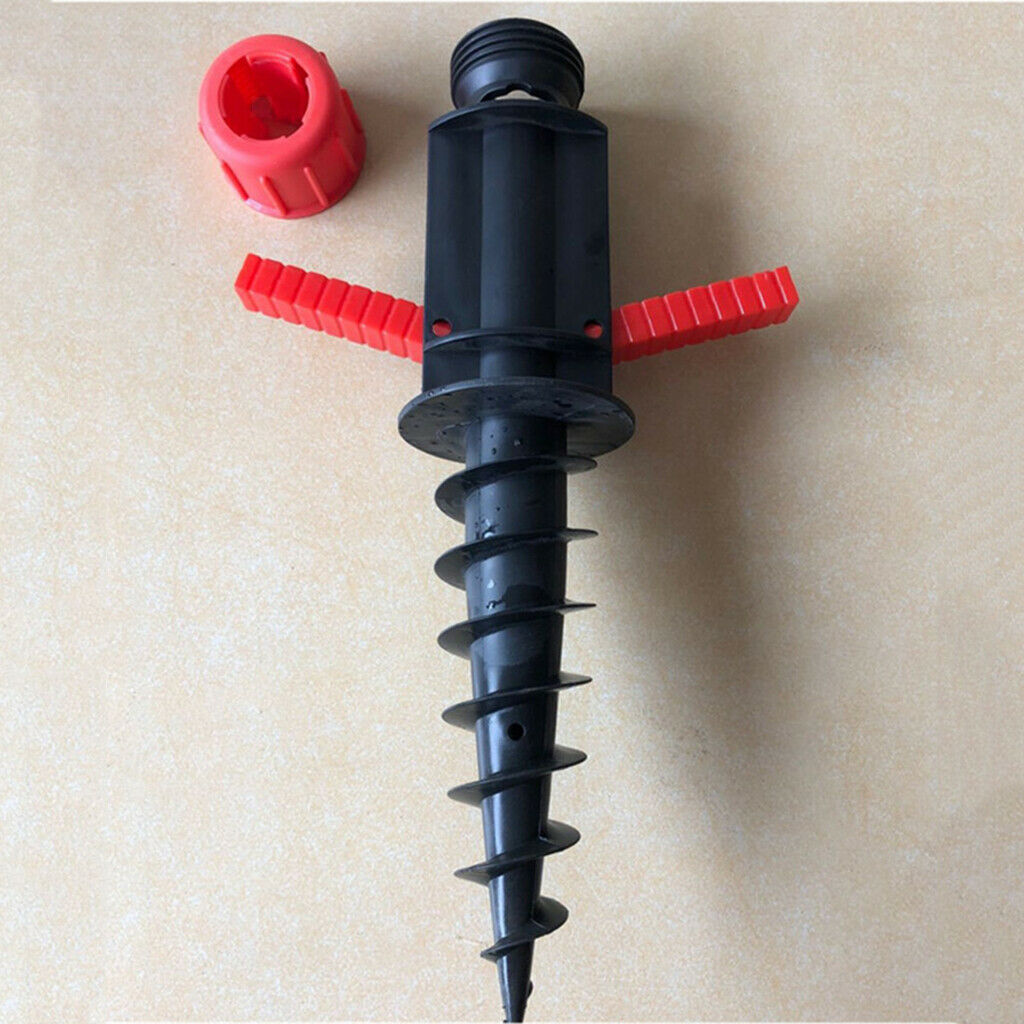 Parasol Ground Anchor Beach Umbrella Sand Holder Tent Support Spike Stand