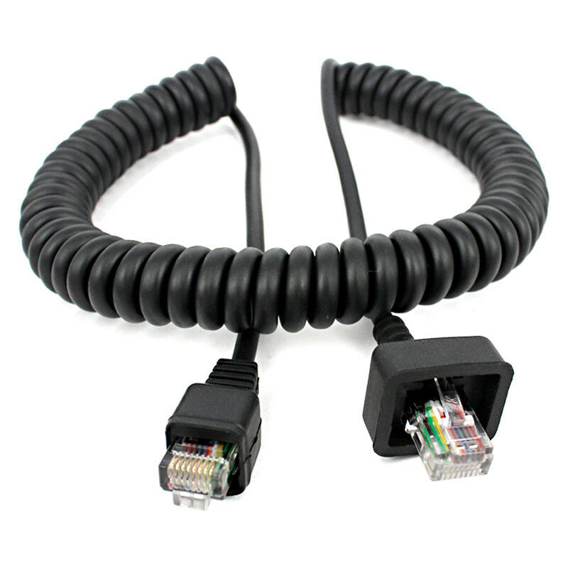 Hand Mic Speaker Microphone Cable Wire 8 Pin for Kenwood Radio KMC-32F^DD
