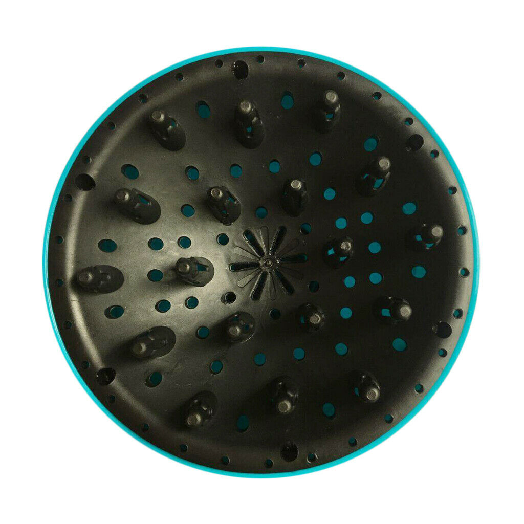 Set 2pcs Blue Black Universal Hair Dryer Diffuser Blower Cover Nozzles Tool