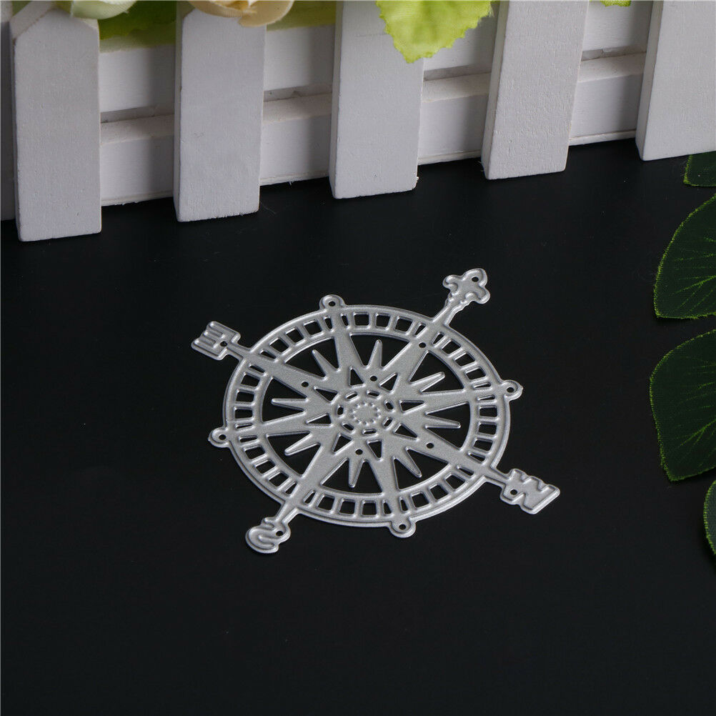 1pc wild compass Metal Cutting Dies Stencil Scrapbooking Photo Album Decor DI  W