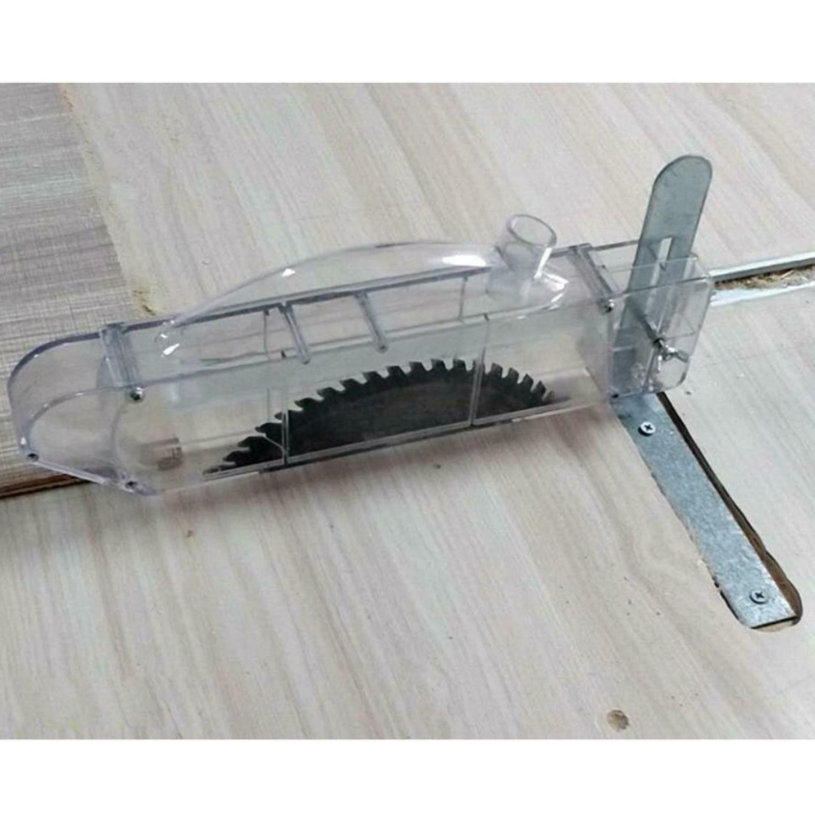 Transparent Plastic Table Saw Cover Shield Case Guard for 9-12inch Table Saw