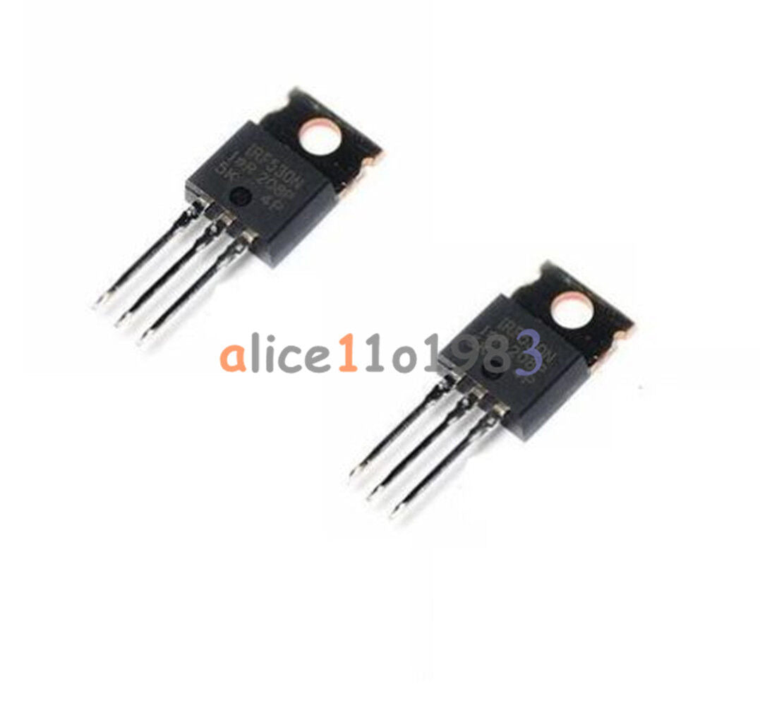 20PCS IRF530NPBF IRF530N TO-220 IR Power MOSFET NEW IC