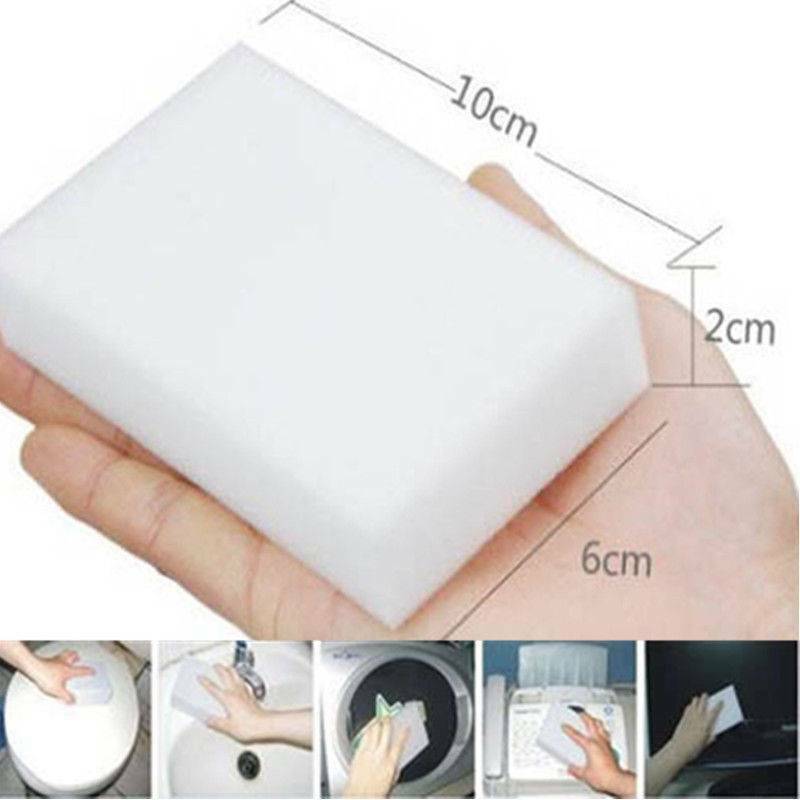 Magic Cleaning Sponge Multifunctional Foam Eraser Stain Dirt Remover Pads 20Pcs