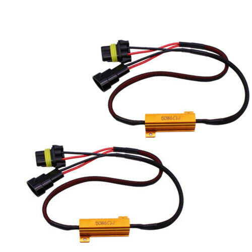 9005/9006 LED DRL Headlight Fog Light Canbus Load Resistor Canceller Decoder