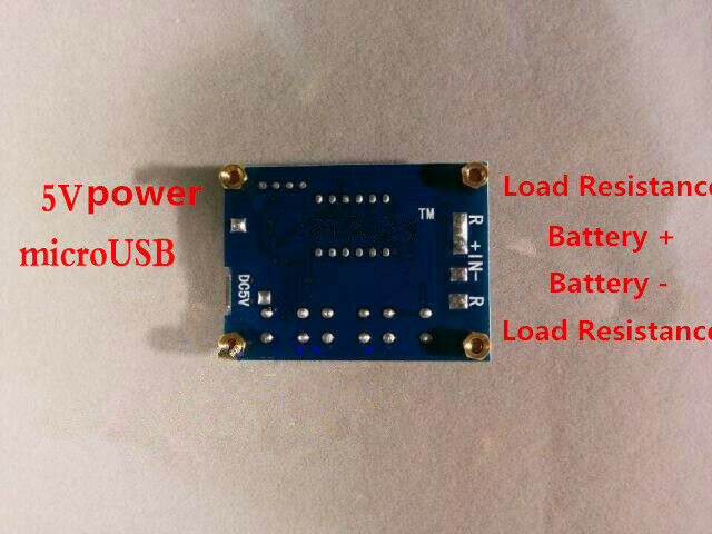 5pcs Battery Capacity Meter 18650 lithium Lead-acid 1.5-12V Discharge Tester