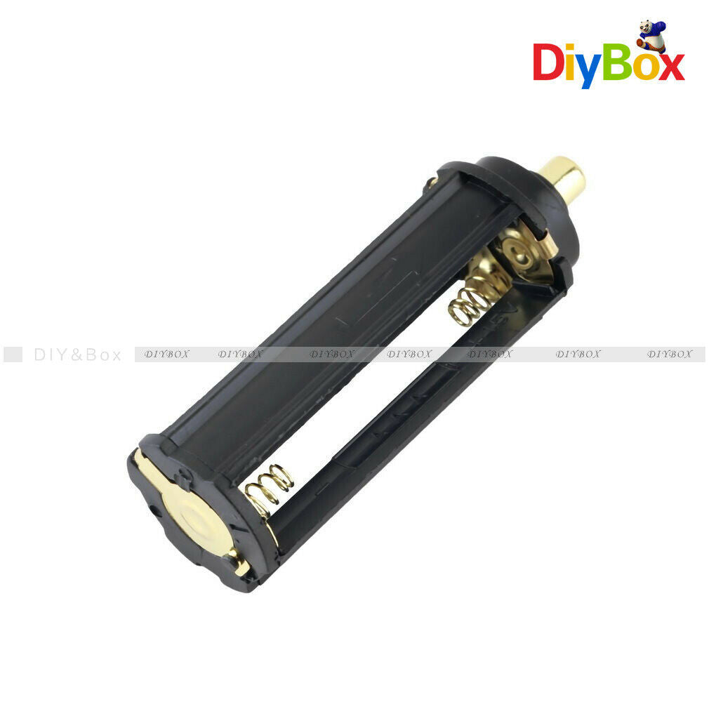 4PCS Plastical Battery Holder Box Case 3 AAA To 18650 Battery Converter