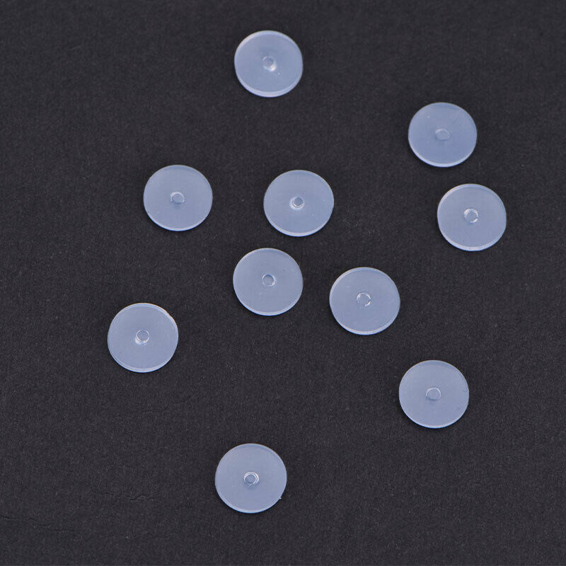 10pcs Piercing Healing Discs Anti Hyperplasia Saucer Ear Nose Gasket Tra Kt
